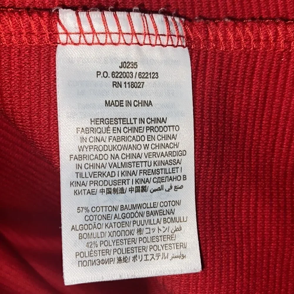Boden Bronte Ottoman Fire Red Semi Fitted Shift Midi Dress Women's Size 6R